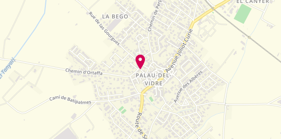 Plan de Palau Electricité Plomberie, 29 Rue Jardins, 66690 Palau-del-Vidre