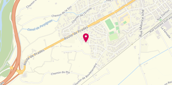 Plan de CAMPASOL Laurent, 3 Rue Capcir, 66130 Ille-sur-Têt