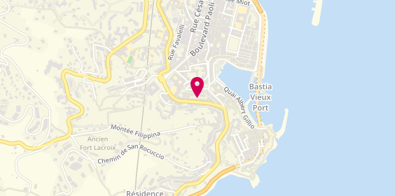 Plan de Sani Therm Services Bâtiment Bastia, 8 Boulevard Auguste Gaudin, 20200 Bastia