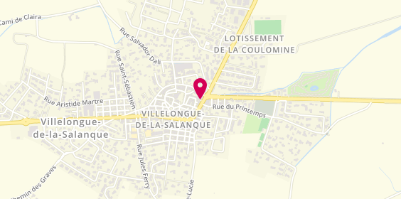 Plan de KRIEGER Emmanuel, 31 avenue du Littoral, 66410 Villelongue-de-la-Salanque