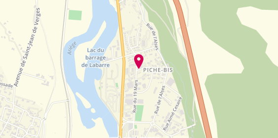 Plan de BOUHARIRA Larbi, 12 lotissement Piché-Bis, 09000 Foix