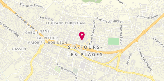 Plan de I.d.plomberie, 135 Rue de la Cauquière, 83140 Six-Fours-les-Plages