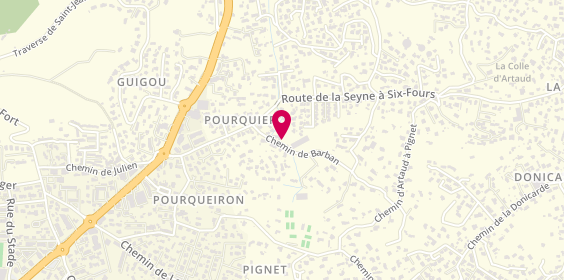 Plan de Plomberie Roussel, 481 Chemin de Barban, 83500 La Seyne-sur-Mer