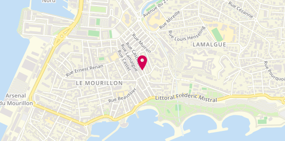 Plan de Sarlu Amf Plomberie, 50 Rue Castillon, 83000 Toulon