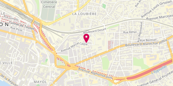 Plan de Quali'Plomberie Assainissement et Spa, 369 avenue Marcel Castié, 83000 Toulon