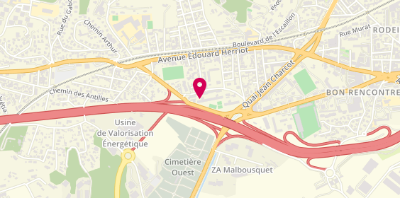 Plan de ITS Multi Services, Résidence Pont Carral Bât C 1 Bis Rue Dejussieu Pontcarral, 83200 Toulon