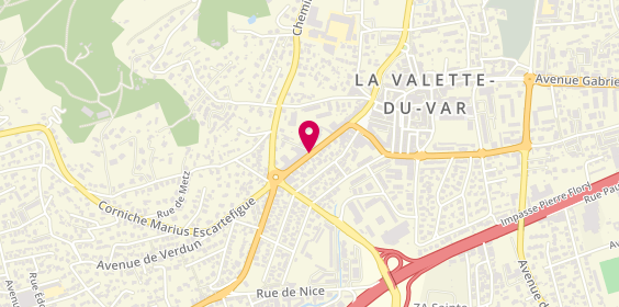 Plan de Christian Brunet, 116 Avenue Anatole France, 83160 La Valette-du-Var