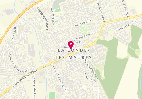 Plan de ATM Services, 78 Rue David Lotissement David, 83250 La Londe-les-Maures
