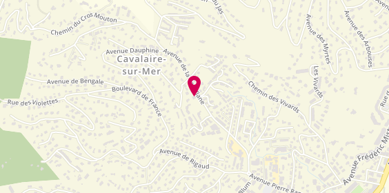 Plan de BG Plomberie du Var, Résidence Castillan
avenue de la Castillane, 83240 Cavalaire-sur-Mer