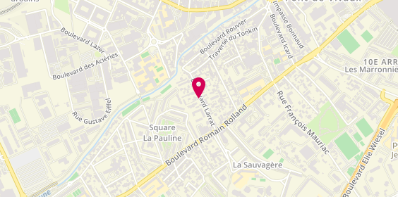Plan de M2C Plomberie, Boulevard Larrat, 13010 Marseille