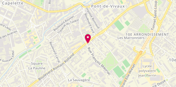 Plan de Syf plomberie, 175 Boulevard Romain Rolland, 13010 Marseille