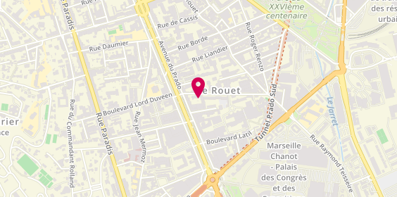 Plan de Entreprise Aubert, 2 A Boulevard de Louvain, 13008 Marseille
