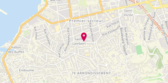 Plan de FERRY Jacques, 174 Rue D&#039;Endoume, 13007 Marseille
