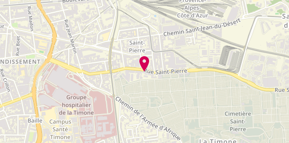 Plan de Fernandez Guy, 360 Rue Saint Pierre, 13005 Marseille