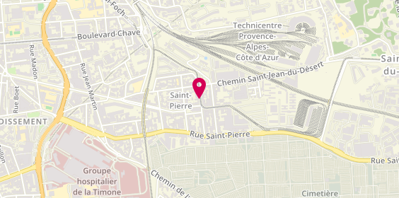 Plan de Chauffage Electricite Plomberie Bonacase, 29 Boulevard Sainte Thérèse, 13005 Marseille