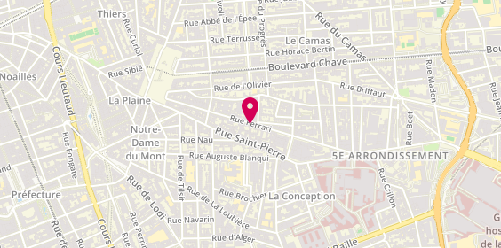 Plan de Agati Plomberie et Associes, 90 Rue Ferrari, 13005 Marseille