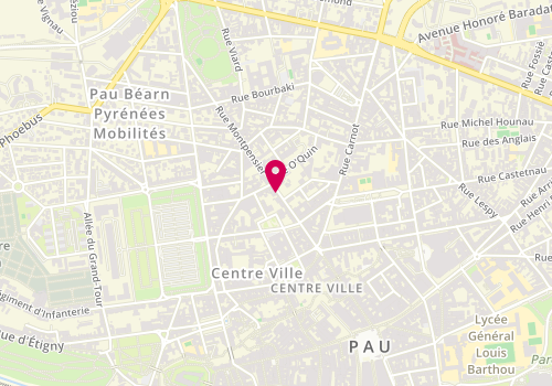 Plan de Mc Plomberie, 23 Rue Montpensier, 64000 Pau