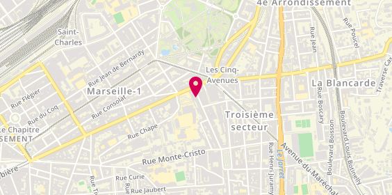 Plan de Degrés Pro Services, 10 Rue Marx Dormoy, 13004 Marseille