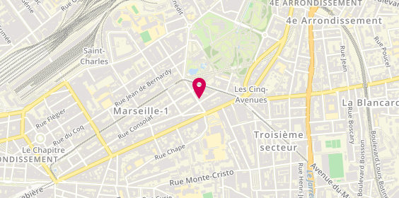 Plan de Intergaz Marseille, 12 Rue Espérandieu, 13004 Marseille