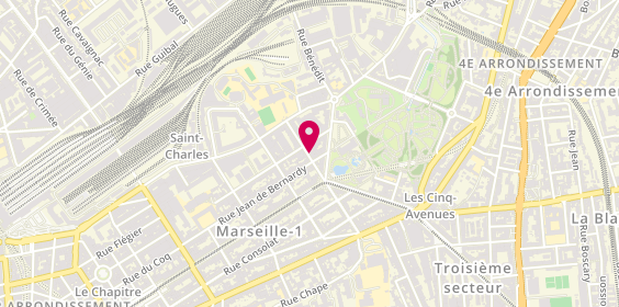 Plan de 3Pb, 32 Rue Esperandieu, 13001 Marseille