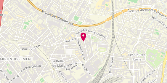 Plan de Plomberie Pannocchia Bernard, 61 Boulevard Allemand, 13003 Marseille