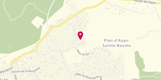 Plan de Pl Plomb, 351 Allée du Jas, 83640 Plan-d'Aups-Sainte-Baume
