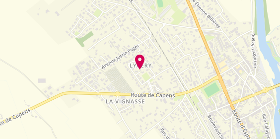 Plan de La Boîte à Jo, 25 Rue du Rossignol, 31190 Auterive