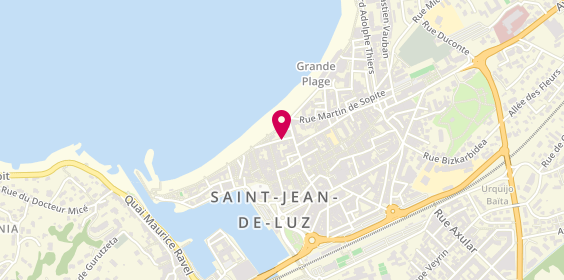 Plan de Ets Robert Douat, 22 Rue Courtade, 64500 Saint-Jean-de-Luz