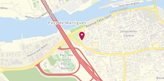Plan de Marconi Plomberie Chauffage, 8 Rue Jean Moulin, 13500 Martigues