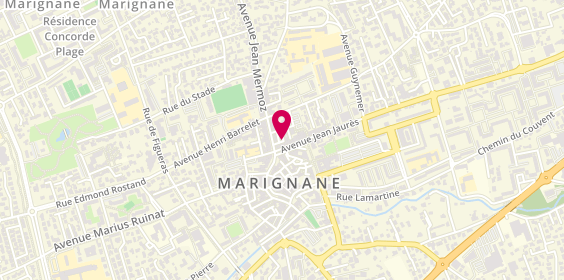 Plan de Help Urgences Plomberie Chauffage et Clim, 14-16 Rue du Couvent, 13700 Marignane
