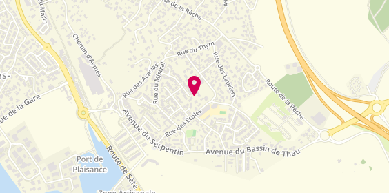 Plan de Actuel Service, 19 Bis Rue des Écoles, 34540 Balaruc-les-Bains