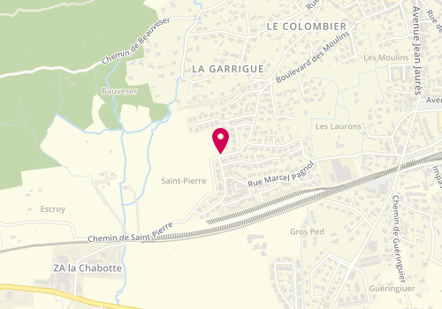 Plan de Entreprise Coulet, Route Taradeau, Chemin Chabotte Quartier Escroy, 83460 Les Arcs