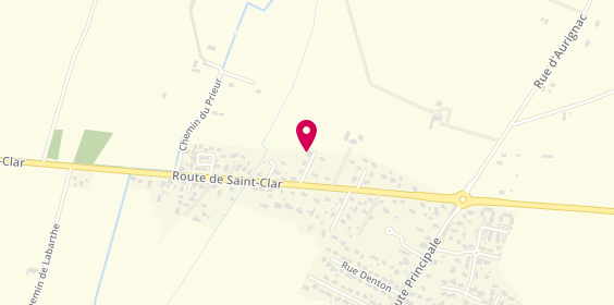 Plan de L.C.S Plomberie, 24 D Route de Saint-Clar, 31600 Labastidette