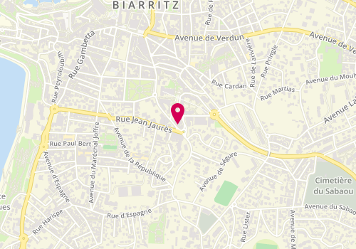 Plan de Lafourcade Fils, 33 Avenue Marechal Foch, 64200 Biarritz