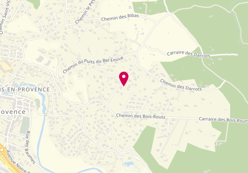 Plan de Dragui Plomberie, 1043 Chemin de Varrayon Quartier Puits de l'Eouve, 83720 Trans-en-Provence