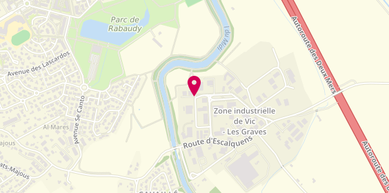 Plan de Ateliers de Vic, Zone Industrielle de Vic 11 Rue Technique, 31320 Castanet-Tolosan