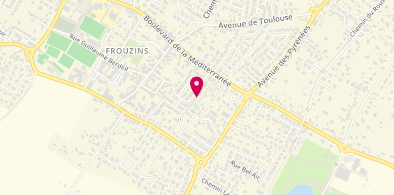 Plan de Giamporcaro Plomberie, 15 Rue des Marronniers, 31270 Frouzins