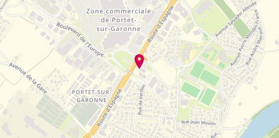 Plan de Proxiserve, 5 Allée des Sports, 31120 Portet-sur-Garonne