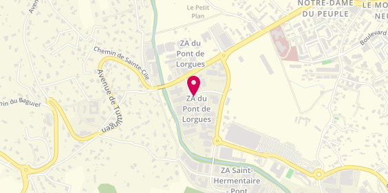 Plan de Entreprise Gasquet, Zone Artisanale Saint Hermentaire - 151 Rue Robert Schuman, 83300 Draguignan