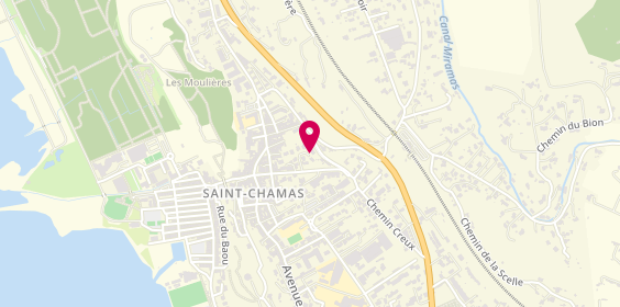 Plan de LAUNE Philippe, 19 Boulevard Pasteur, 13250 Saint-Chamas