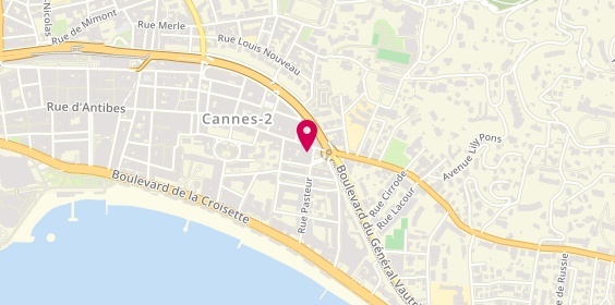 Plan de Riviera bhm services - Plombier Cannes, 4 Rue Pasteur, 06400 Cannes