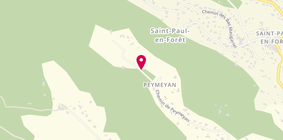 Plan de Entreprise SIRI Joël - Plomberie, 773 Quartier Peymeyan, 83440 Saint-Paul-en-Forêt