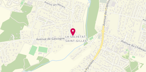 Plan de See Amadio Serge, 6 avenue de Gascogne, 31880 La Salvetat-Saint-Gilles