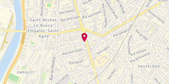 Plan de Plomberie-Bertrand et Fils, 2 Rue Peyrouset, 31400 Toulouse