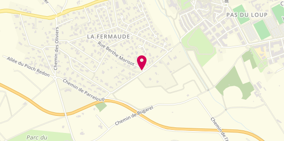 Plan de CAMASSEL Guillaume artisan plombier, 665 chemin de Parreloup, 34430 Saint-Jean-de-Védas