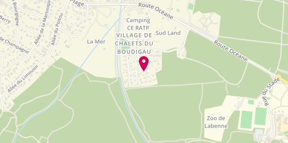 Plan de Énergies Solutions, Chalets du Boudigau, 40530 Labenne