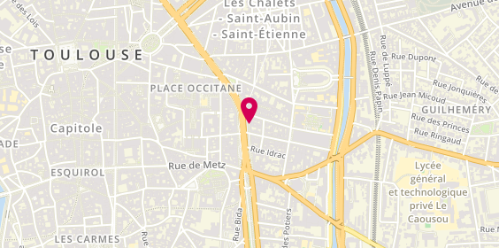Plan de Selfcity Carnot - Plomberie, Chauffage, Clim - Toulouse, 12 Boulevard Lazare Carnot, 31000 Toulouse