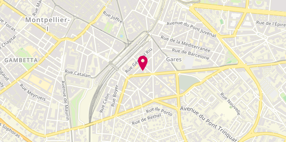 Plan de GOODAY plombier responsable, 13 Boulevard de Strasbourg, 34000 Montpellier