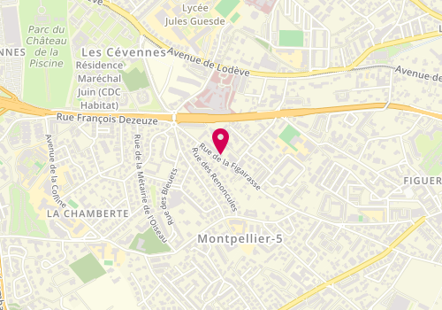 Plan de Prpc, 15 Rue de la Figairasse, 34070 Montpellier