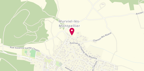 Plan de AVS Plomberie, 120 Chemin des Ifs, 34570 Murviel-lès-Montpellier